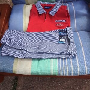 Boys size 8 short set from Aruba new